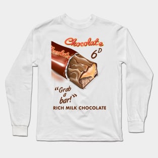 Chocolate Commercial Long Sleeve T-Shirt